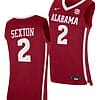 Collin Sexton Jersey Alabama Crimson Tide College Basketball Crimson #2