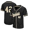 Christian Little Jersey #42 Vanderbilt Commodores Baseball NCAA College Black Alumni