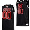 Custom Nebraska Cornhuskers Jersey College Basketball Black