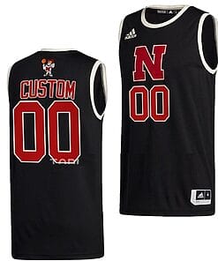 Custom Nebraska Cornhuskers Basketball Jersey