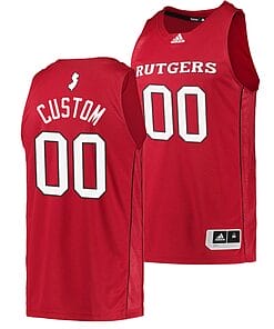Custom Rutgers Scarlet Knights Basketball Jersey