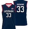 Caroline Ducharme Jersey UConn Huskies College Basketball Navy #33