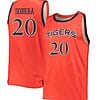 Carter Sobera Jersey #20 Auburn Tigers College Basketball Orange