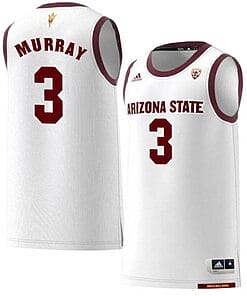 Chance Murray Jersey Arizona State Sun Devils College Basketball White #3