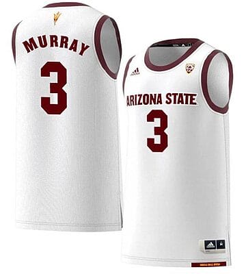 Chance Murray Jersey Arizona State Sun Devils College Basketball White #3