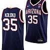 Christian Koloko Jersey #35 Arizona Wildcats College Basketball Limited Green