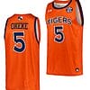 Chuma Okeke Jersey #5 Auburn Tigers College Basketball Orange