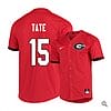 Cole Tate Jersey #15 Georgia Bulldogs Baseball NCAA College Red Elite Alumni