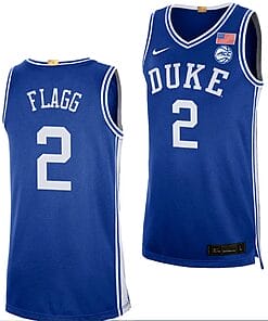 Cooper Flagg Jersey #2 Duke Blue Devils College Basketball Royal