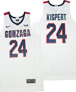 Corey Kispert Jersey #24 Gonzaga Bulldogs NCAA Basketball