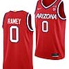 Courtney Ramey Jersey #0 Arizona Wildcats College Basketball Red