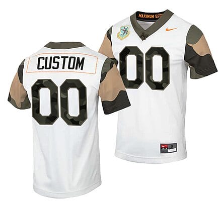 Custom Air Force Falcons Jersey Name and Number NCAA College Football Special White