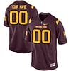 Custom Arizona State Sun Devils Jersey Name and Number NCAA College Football Scarlet