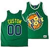 Custom Arizona Wildcats Jersey Name and Number 1997 NCAA Champions Final Four Green