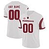 Custom Arkansas Razorbacks Jersey Name and Number NCAA College Football White
