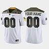 Custom Army Black Knights Jersey Name and Number NCAA College Football White