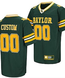 Custom Baylor Bears Jersey Name and Number NCAA College Football 2021-22 Green