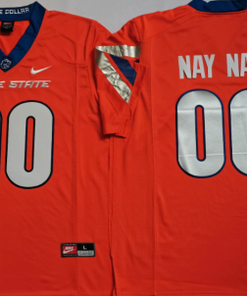 Custom Boise State Broncos Jersey Name and Number NCAA College Football Orange