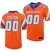 Custom Boise State Broncos Jersey Name and Number NCAA College Football Untouchable Orange