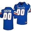 Custom Boise State Broncos Jersey Name and Number NCAA College Football Untouchable Royal