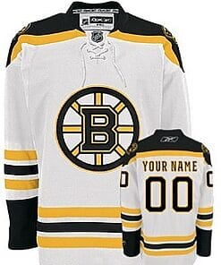 Custom Boston Bruins Jersey Name And Number Blank 2019 Winter Classic White