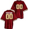 Custom Boston College Eagles Jersey Name and Number NCAA College Football Red