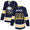 Custom Buffalo Sabres Jersey Name And Number Navy Drift Fashion