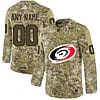 Custom Carolina Hurricanes Jersey Name And Number Camo