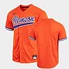 Custom Clemson Tigers Baseball Jersey Name And Number College Orange