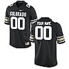 Custom Colorado Buffaloes Jersey Name and Number NCAA College Football Black Replica