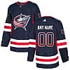 Custom Columbus Blue Jackets Jersey Name And Number Navy Drift Fashion