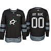Custom Dallas Stars Jersey Name And Number 1917-2017 Black 100th Anniversary NHL