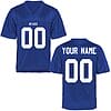 Custom Drake Bulldogs Jersey Name and Number NCAA College Football Blue