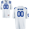 Custom Duke Blue Devils Jersey Name and Number NCAA College Football White