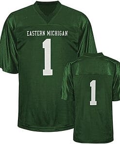 Custom Eastern Michigan Eagles Jersey Name and Number NCAA College Football