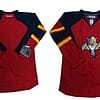 Custom Florida Panthers Jersey Name And Number Red