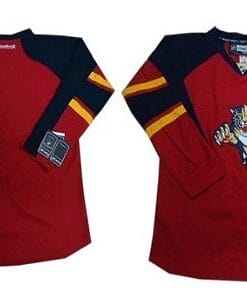 Custom Florida Panthers Jersey Name And Number Red