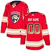 Custom Florida Panthers Jersey Name And Number Red Drift Fashion