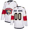 Custom Florida Panthers Jersey Name And Number White NHL