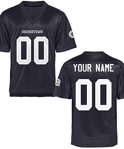 Custom Georgetown Hoyas Jersey Name and Number NCAA College Football