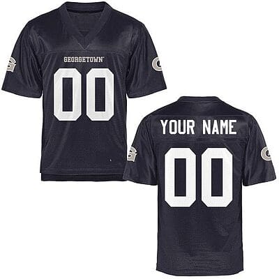 Custom Georgetown Hoyas Jersey Name and Number NCAA College Football
