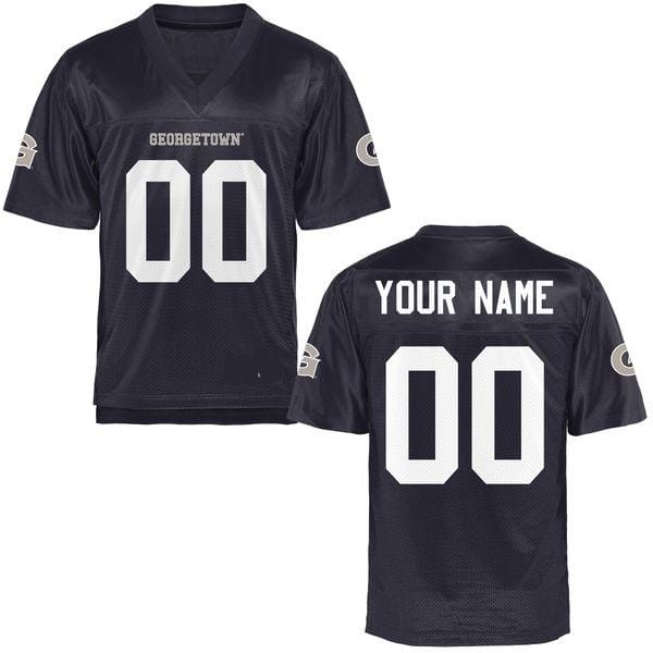Custom Georgetown Hoyas Jersey Name and Number NCAA College Football