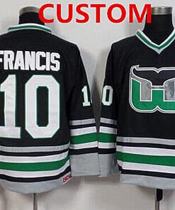 Custom Hartford Whalers Hockey Jersey