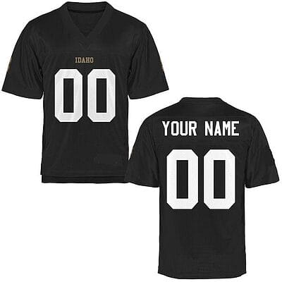 Custom Idaho Vandals Jersey Name and Number NCAA College Football