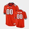 Custom Illinois Fighting Illini Jersey Name and Number NCAA College Football Orange