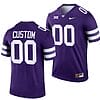 Custom Kansas State Wildcats Jersey Name and Number NCAA College Football Replica Purple