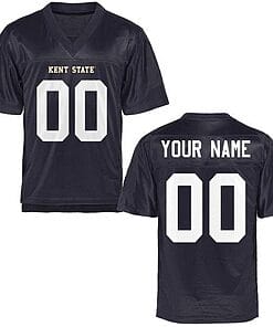 Custom Kent State Golden Flashes Jersey Name and Number NCAA College Football