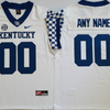 Custom Kentucky Wildcats Jersey Name and Number NCAA College Football White