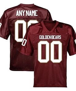 Custom Kutztown Golden Bears Jersey Name and Number NCAA College Football Red
