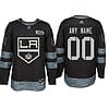 Custom Los Angeles Kings Jersey Name And Number 1917-2017 Black 100th Anniversary NHL